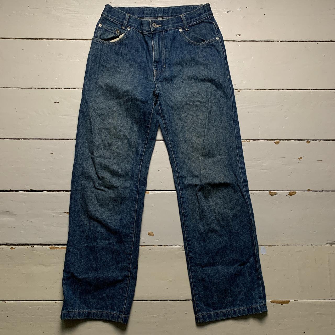 YSL Yves Saint Laurent Vintage Navy Jeans