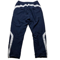 Umbro Vintage Navy and White Baggy Shell Track Pant Bottom (XL)