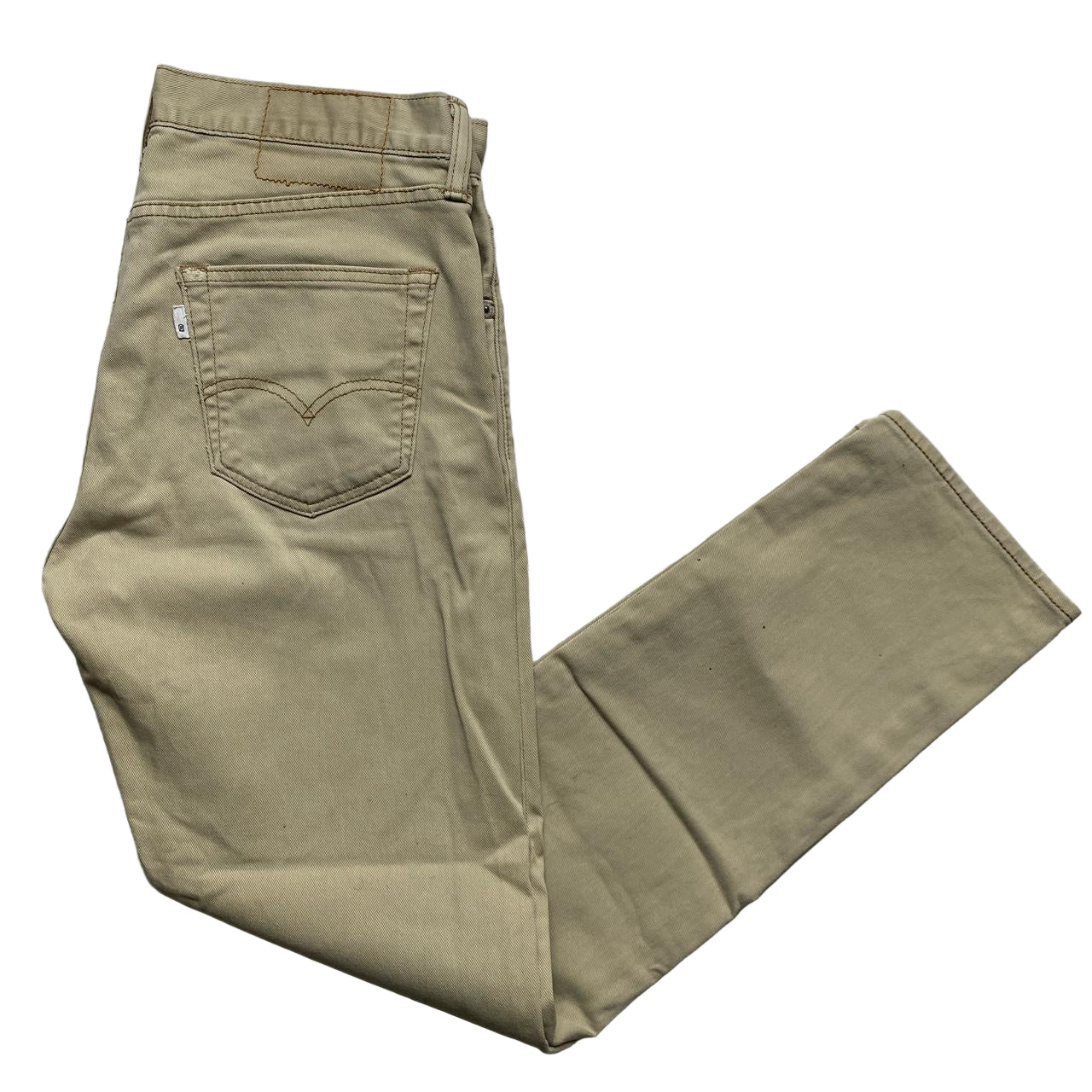 Levis 508 Cream Beige Jeans (30W)