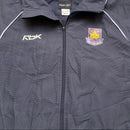 West Ham United Reebok Vintage Shell Tracksuit Windbreaker Jacket (XS)
