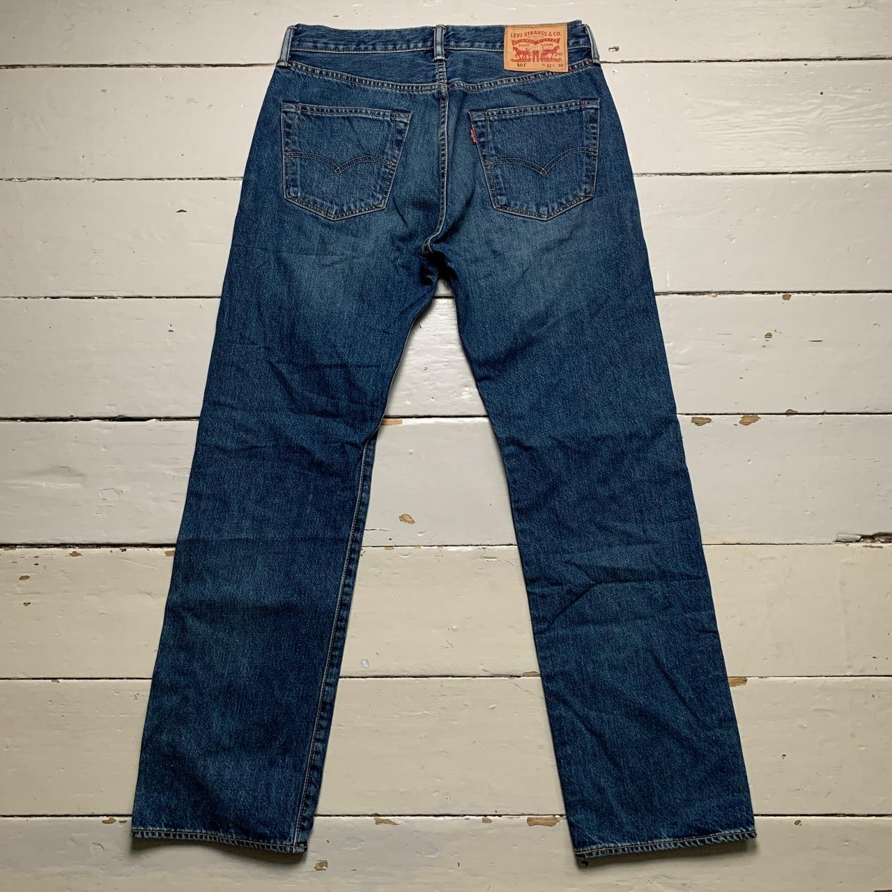 Levis 501 Navy Jeans