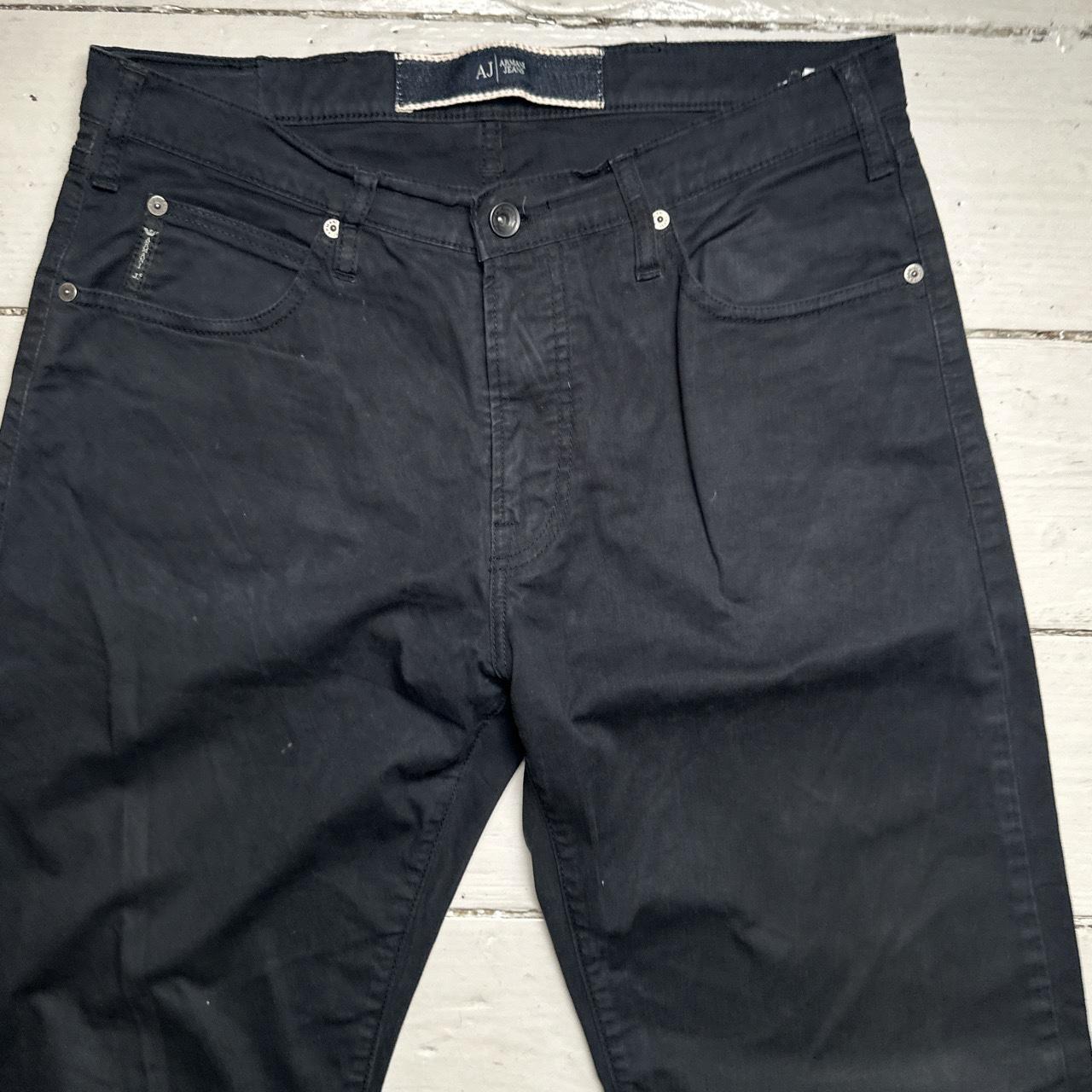 Armani Jeans Black and Silver