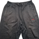 Nike Vintage Black and Red Swoosh Baggy Joggers (M)
