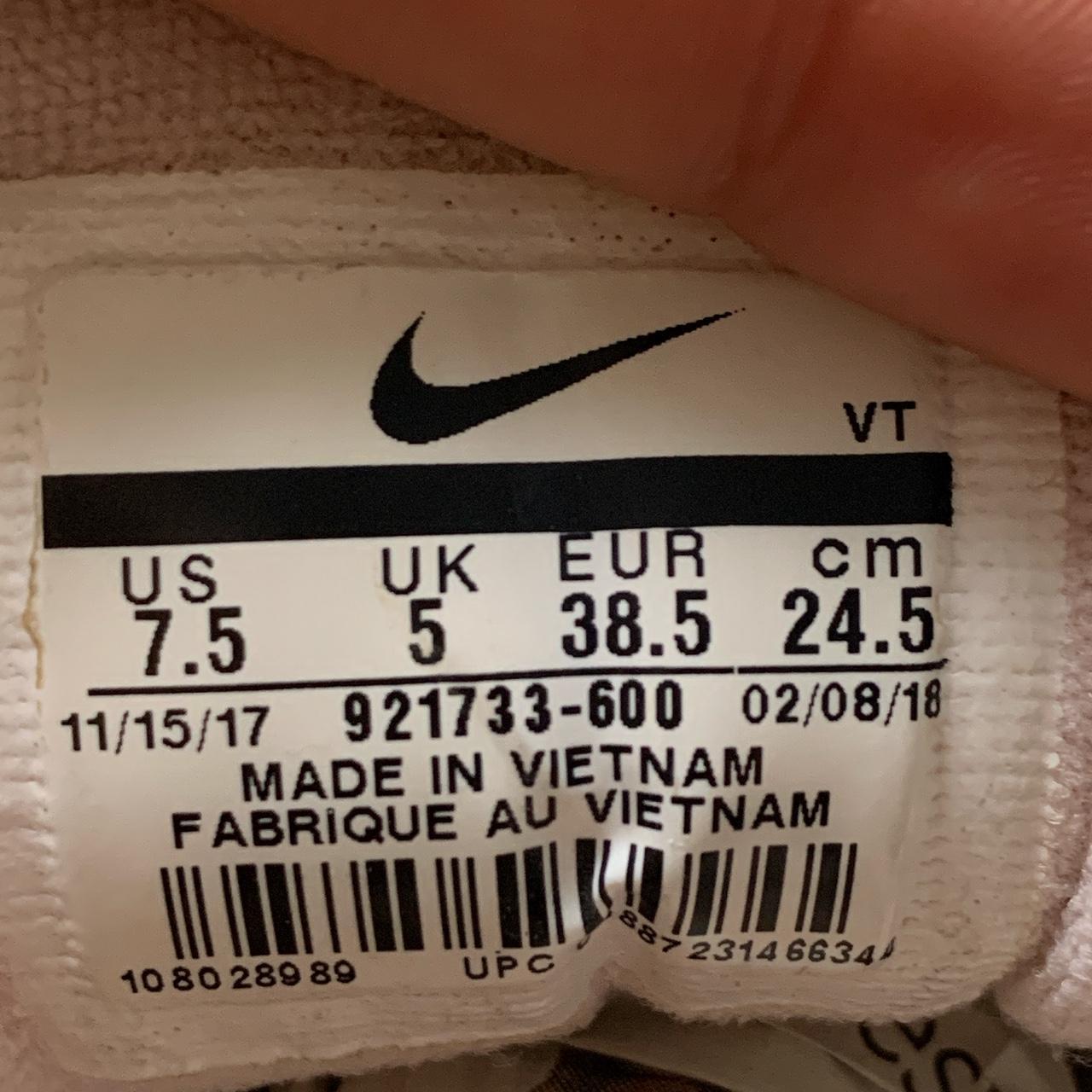 Nike Air Max 97 Womens Pink and Black (UK 5)