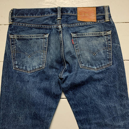 Levis 511 Navy Stonewashed Jeans