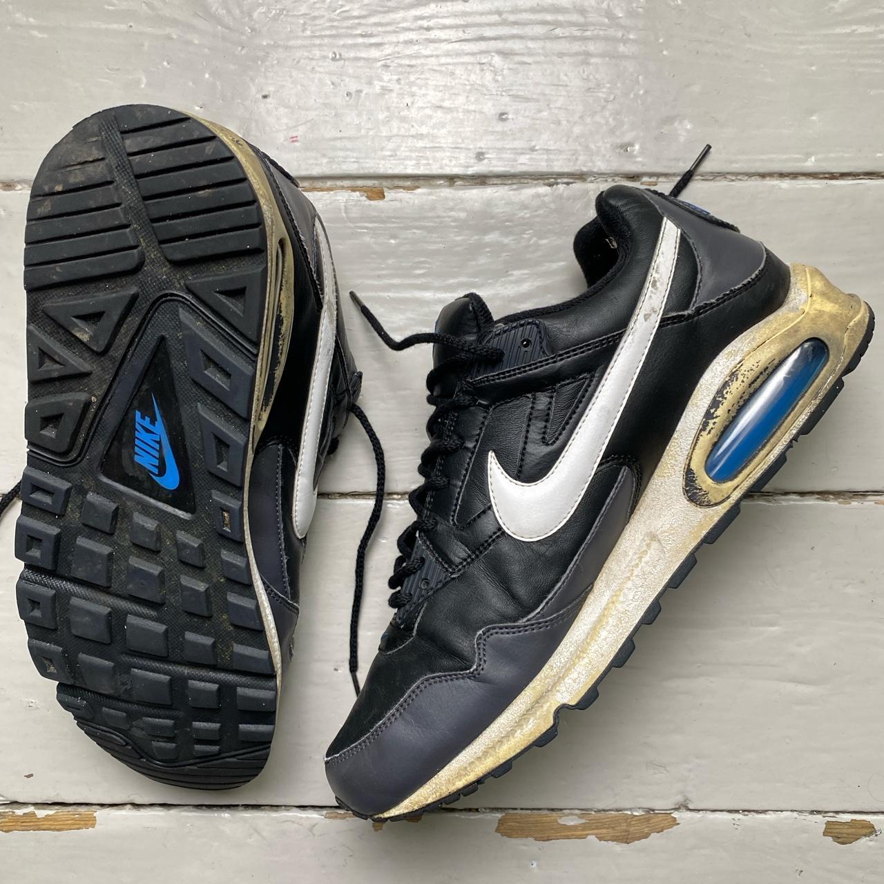 Nike Air Max Command Black White and Blue Vintage