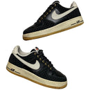 Nike Air Force 1 Lumber Black White and Gum Sole (UK 9)
