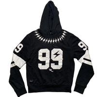 Rocawear Black and White Carter Jay Z Hoodie (L)