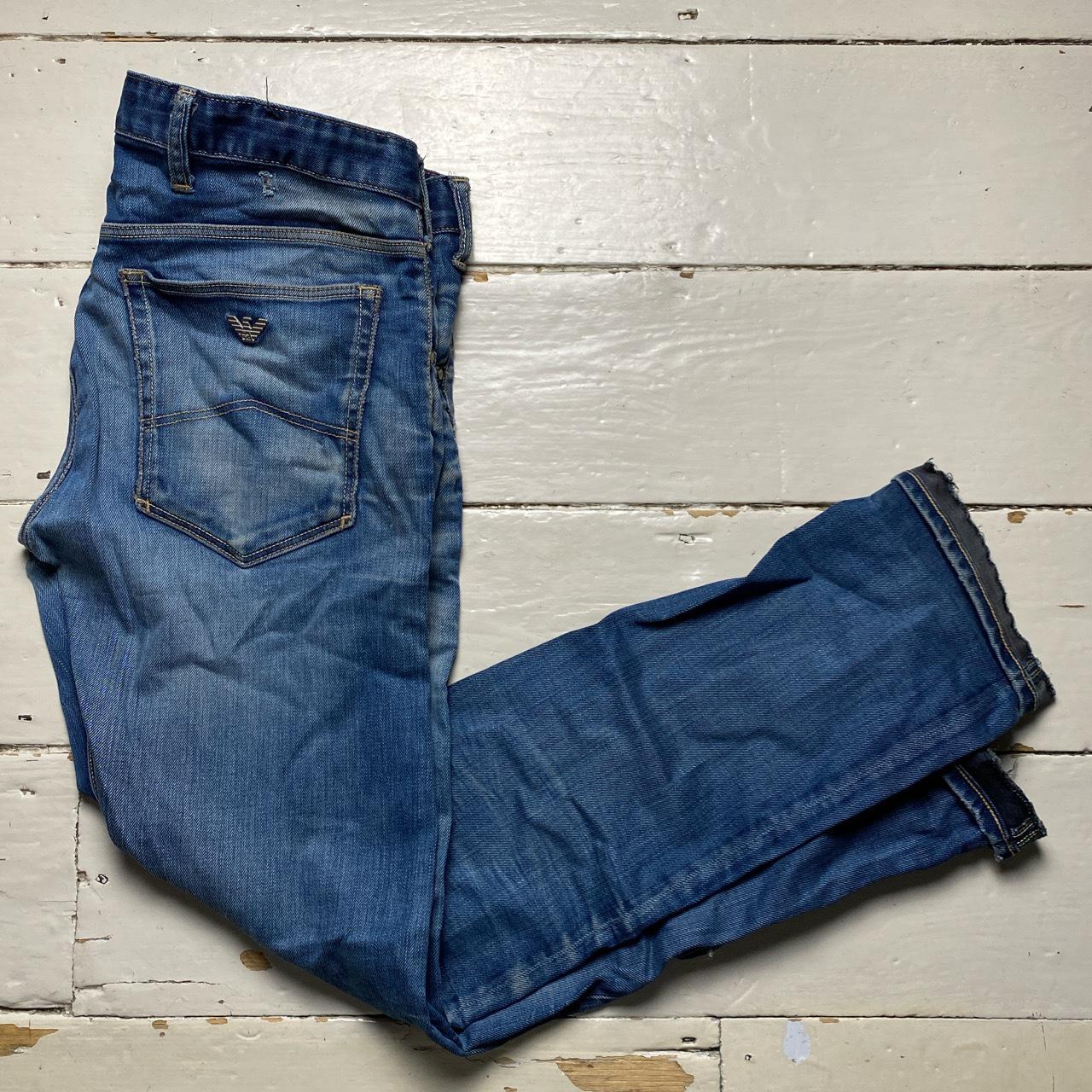 Armani J23 Slim Jeans Navy