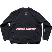 Nike Forza Nocta Black and Pink Shell Jacket Jumper Womens (L)