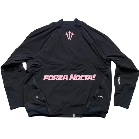 Nike Forza Nocta Black and Pink Shell Jacket Jumper Womens (L)