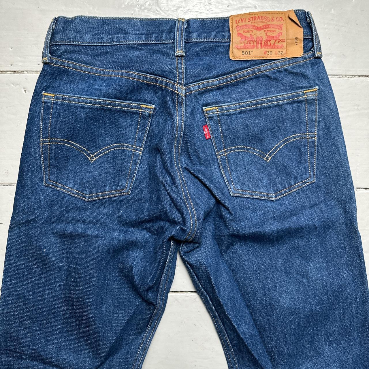 Levis 501 Navy Jeans