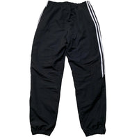 Adidas Black and White Shell Trackpant Baggy Bottoms