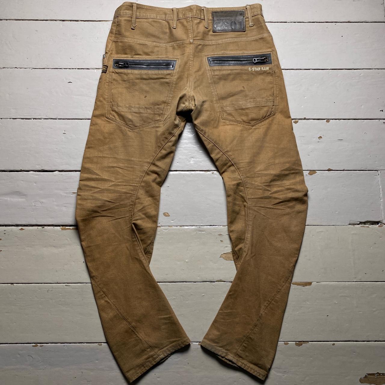 G Star GS01 Twist Fit Khaki Sand Jeans