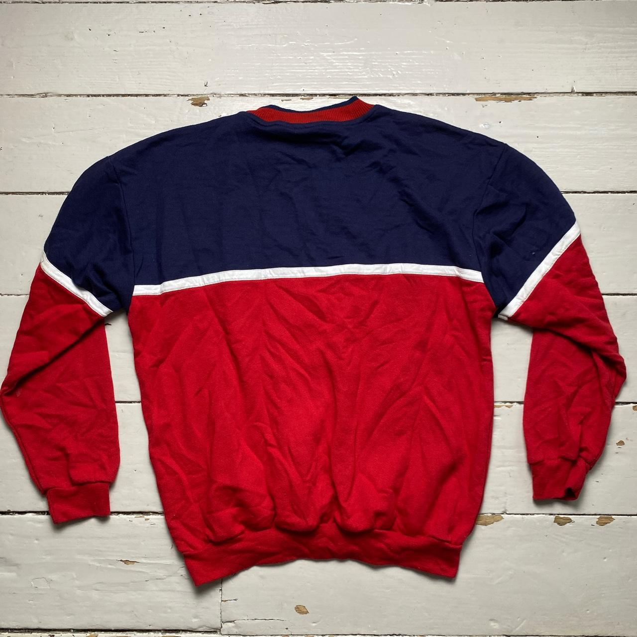 Fila Vintage 90’s Jumper Navy Red and White