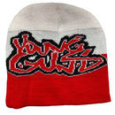 Arsenal Young Guns Graffiti Mens Beanie Hat Red White and Black