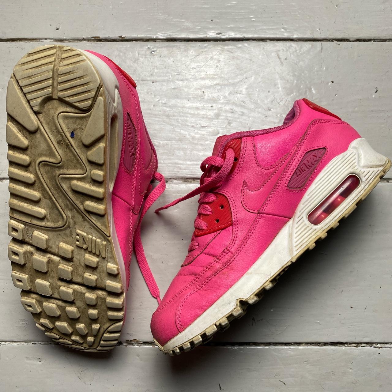 Nike Air Max 90 Pink and White