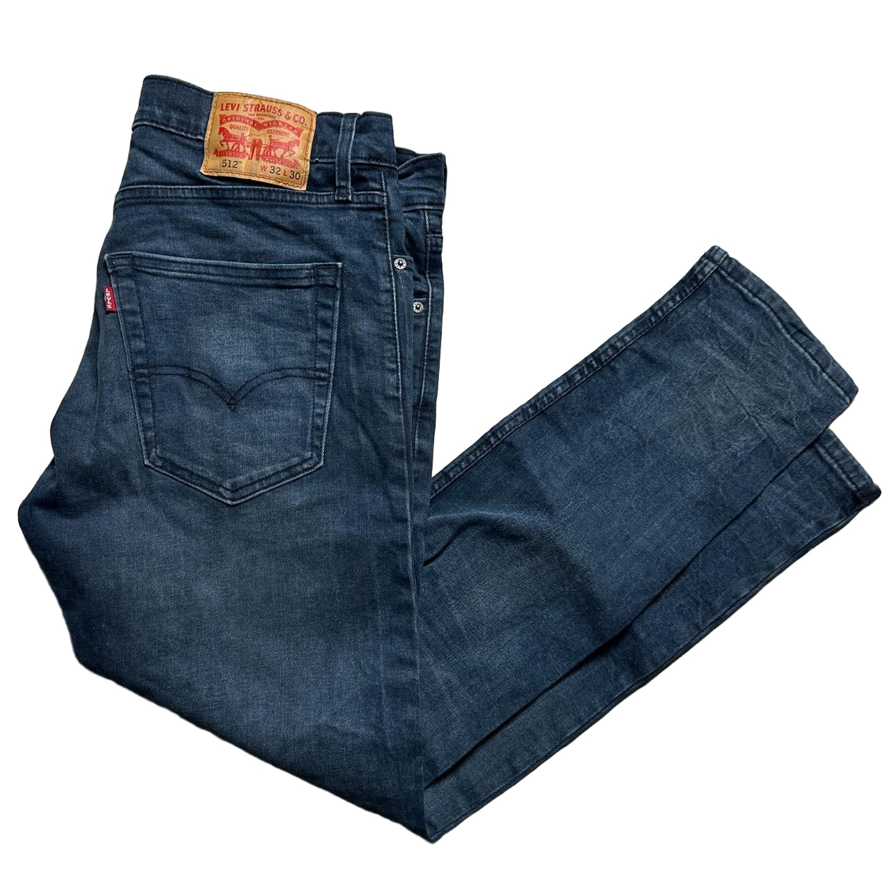 Levis 512 Navy Slim Jeans (32W)