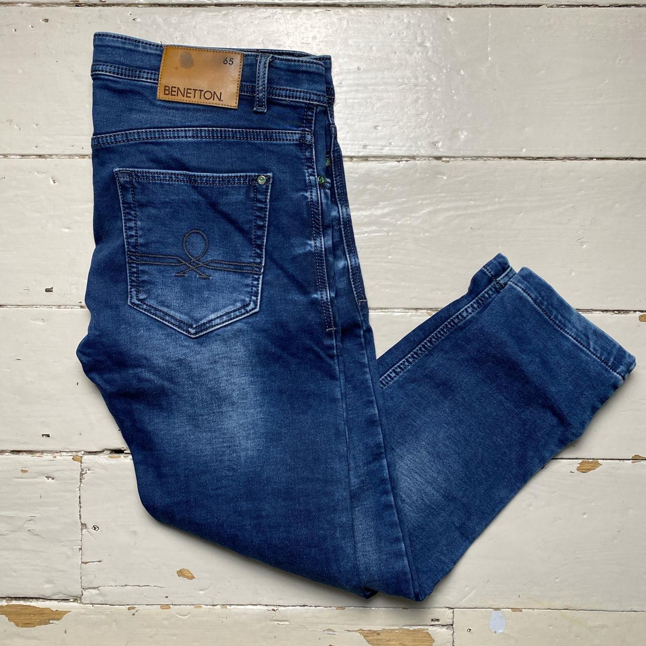 Benetton Navy Stonewash Jeans