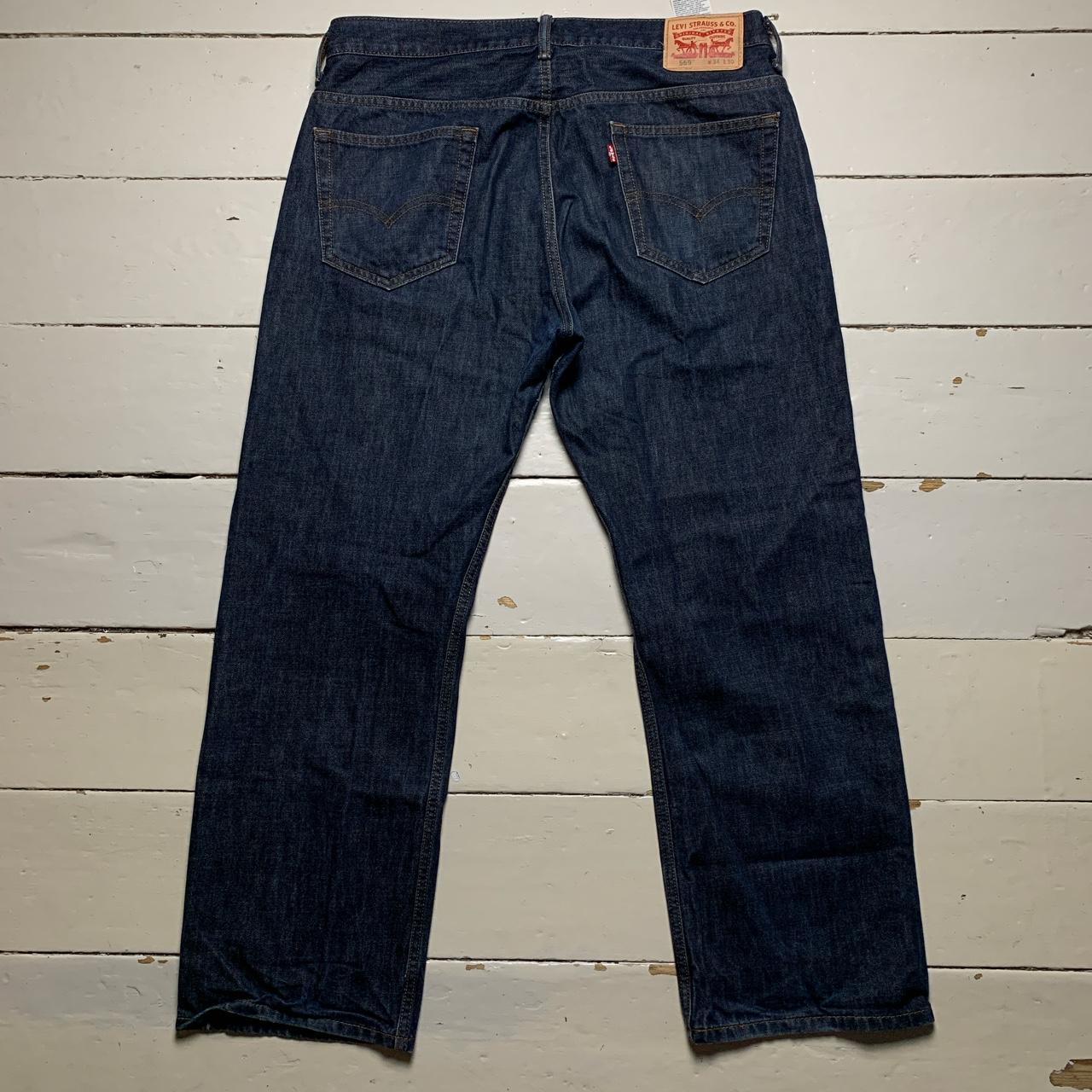 Levis 569 Baggy Navy Jeans