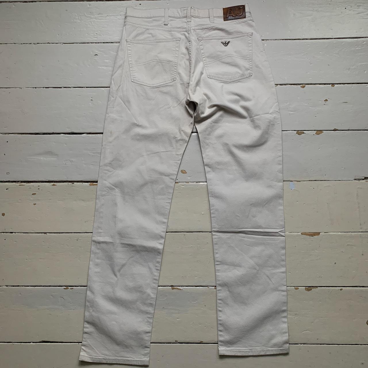 Armani Vintage Cream Jeans