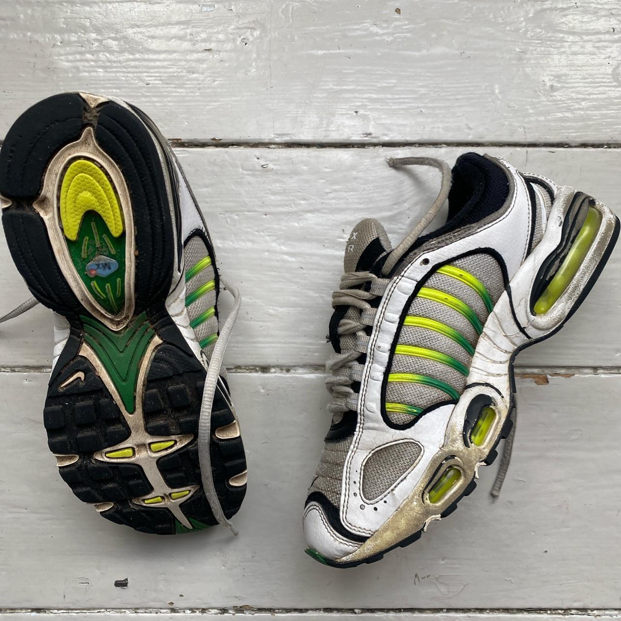 Nike Air Max Tailwind White Green and Black