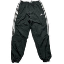Adidas Black and White Shell Trackpant Bottoms (32W)