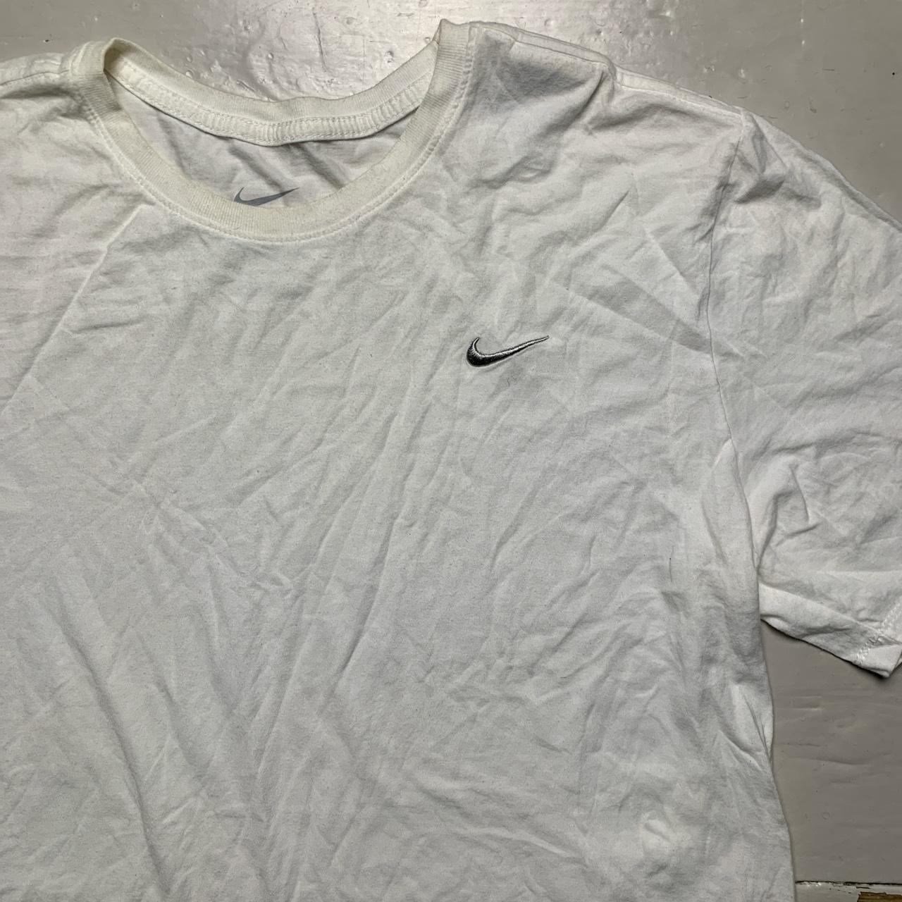 Nike Vintage Swoosh White T Shirt