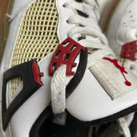Jordan 4 Fusion Air Force 1 White and Varsity Red (UK 8)