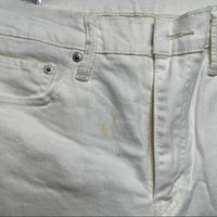 Levis 511 Cream White Jeans (36W)