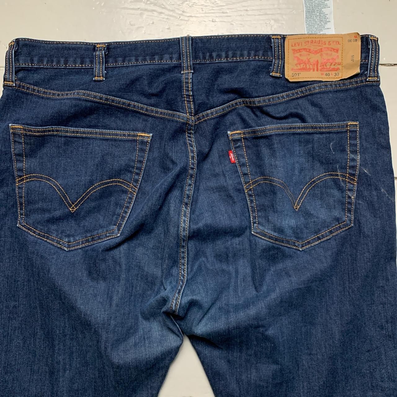 Levis 501 Navy Jeans