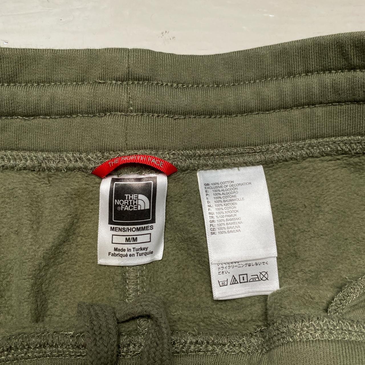 The North Face Olive Green and Black Joggers