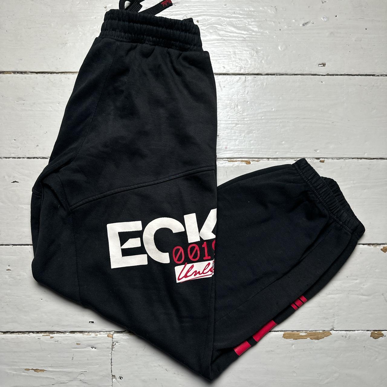 Ecko UnLTD Black White and Red Joggers