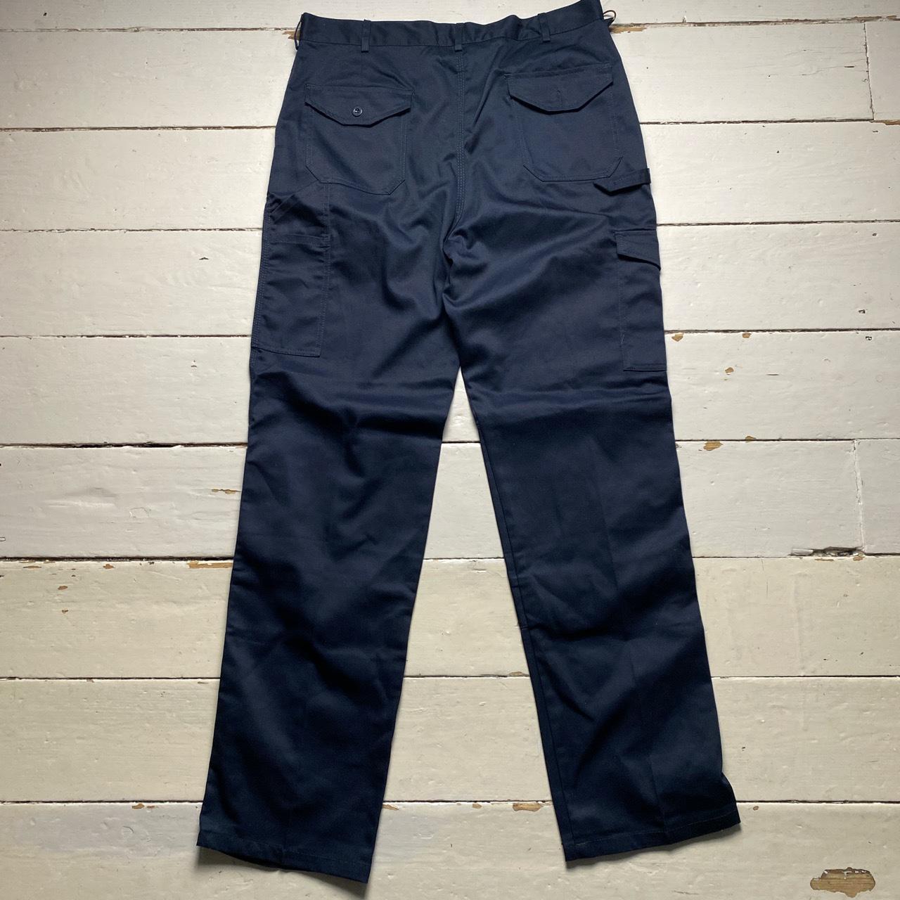 Dickies Redhawk Workwear Navy Cargo Trousers