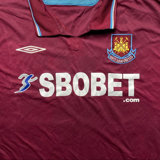 West Ham United Umbro Vintage 2009 Football Jersey (3XL)