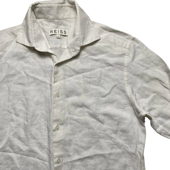 Reiss White Long Sleeve Shirt (L)