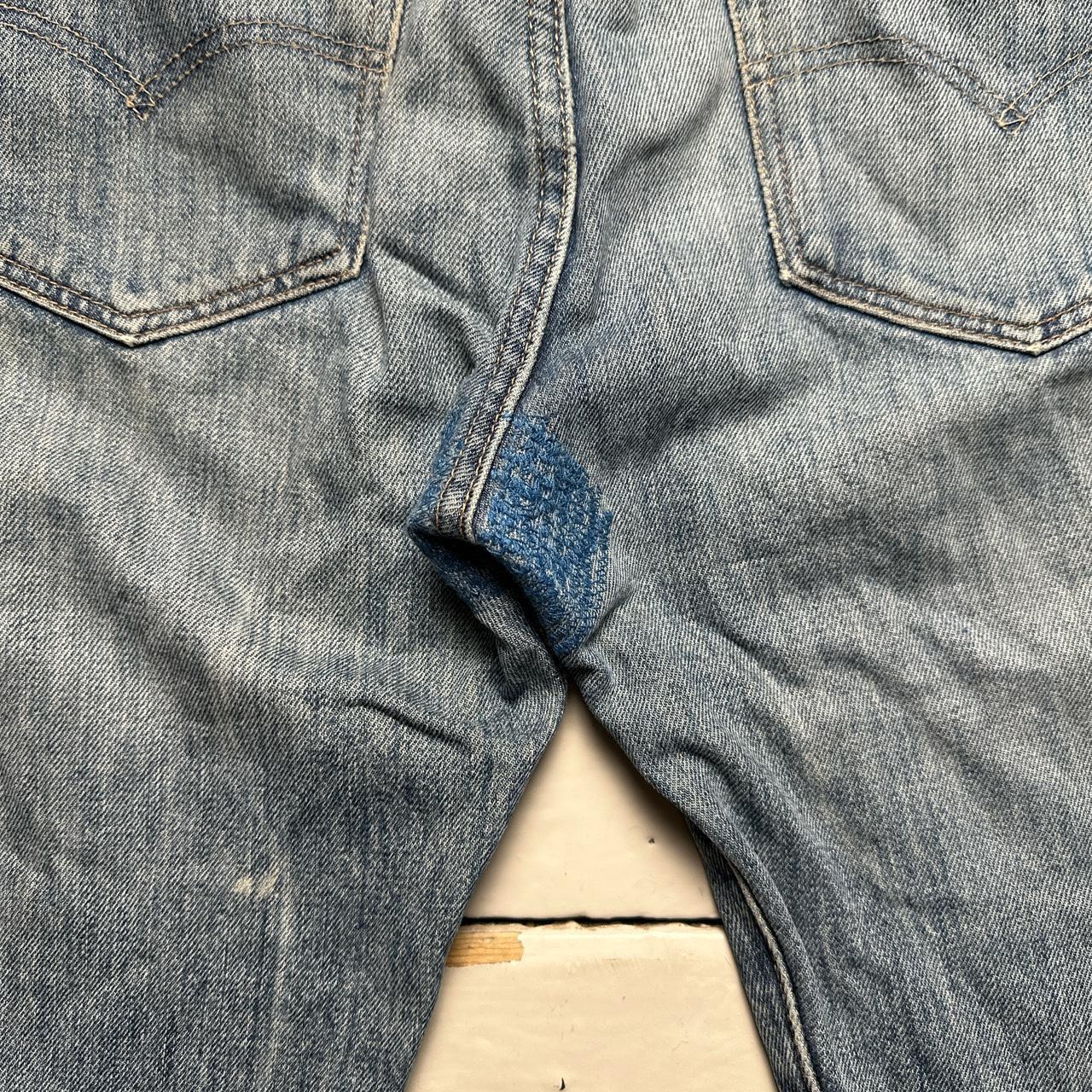 Levis 501 Light Blue Baggy Jeans