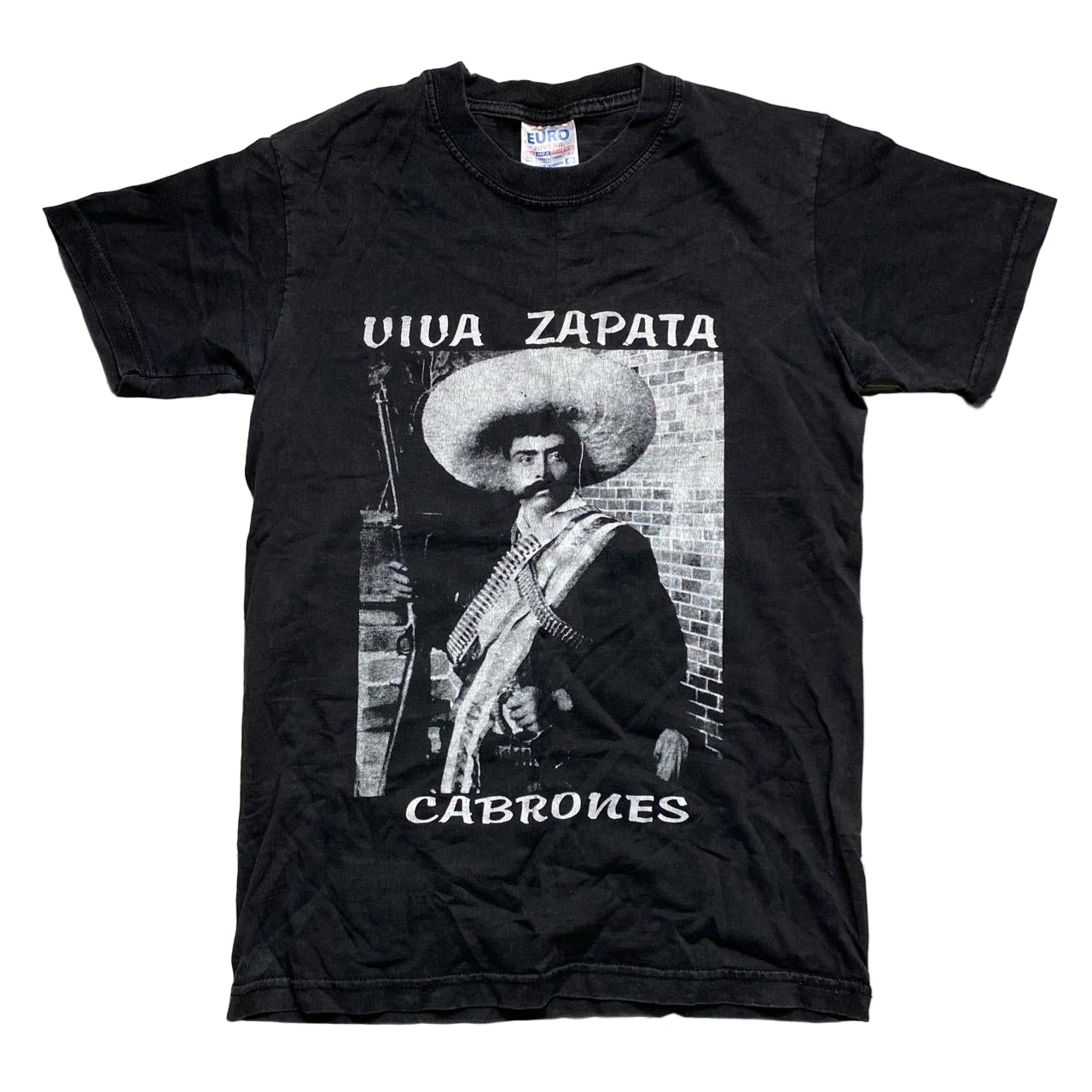 Viva Zapata Cabrones Black T Shirt (S)