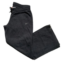 Nike Vintage Swoosh Athletic Department Baggy Joggers Grey and White (L)