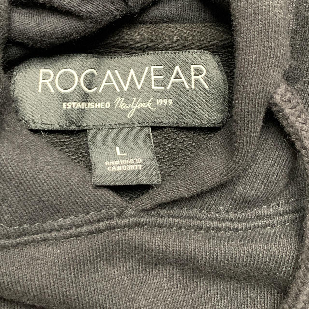 Rocawear Black and White Carter Jay Z Hoodie