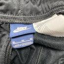 Nike Black and White Baggy Track Pants Joggers (XL)