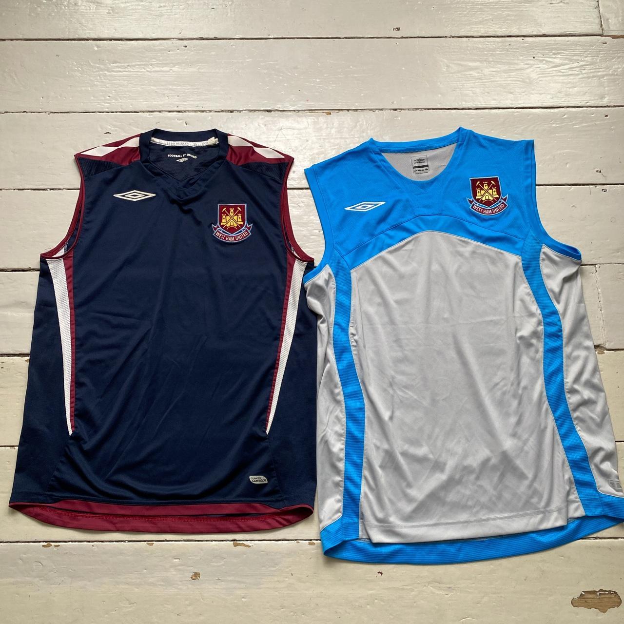 West Ham Umbro Vintage Football Jersey Vests