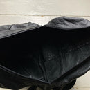 Nike Vintage Custom Leather Black and White Backpack Bag