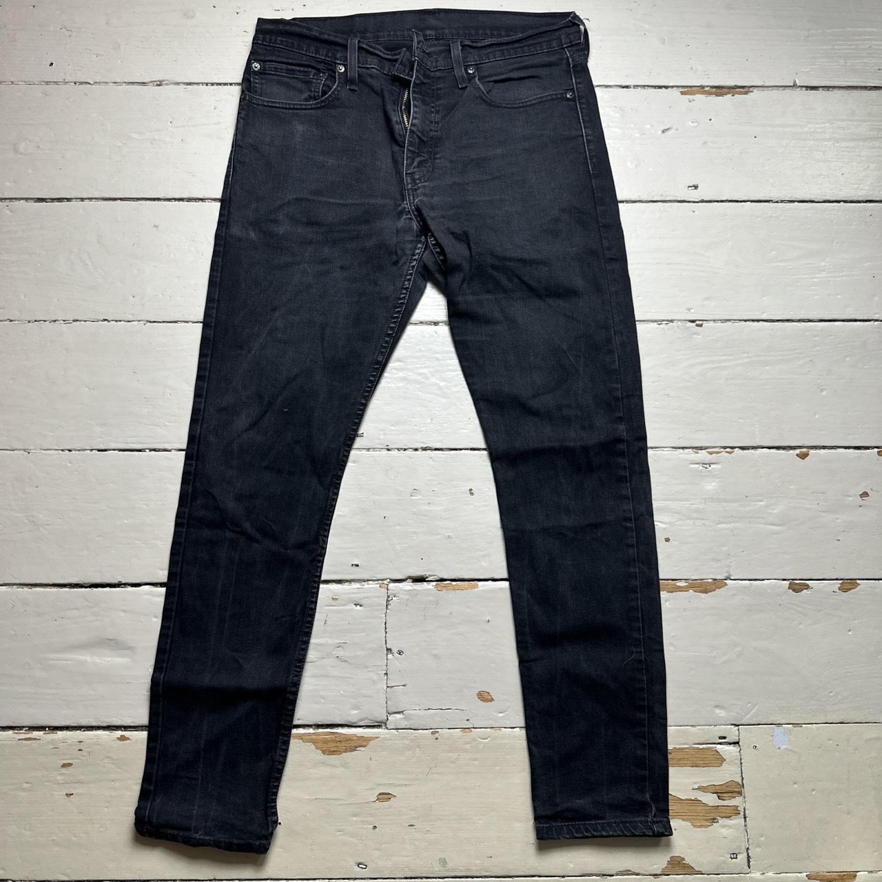 Levis 512 Black Charcoal Slim Jeans