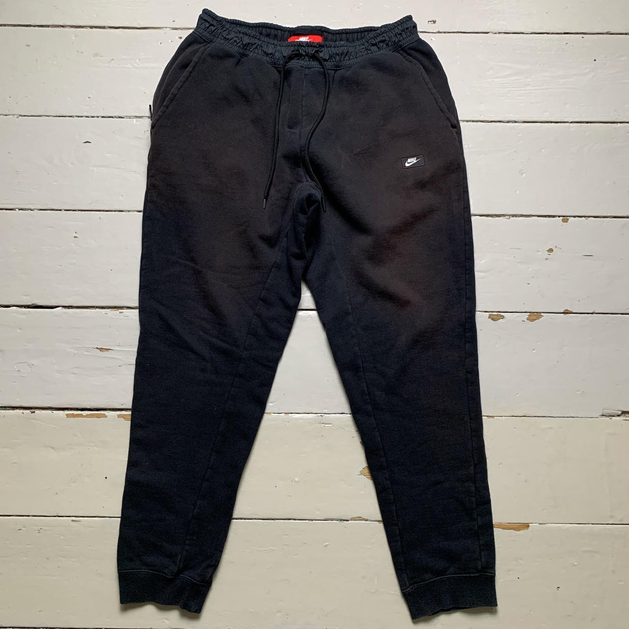 Nike Box Logo Black and White Joggers
