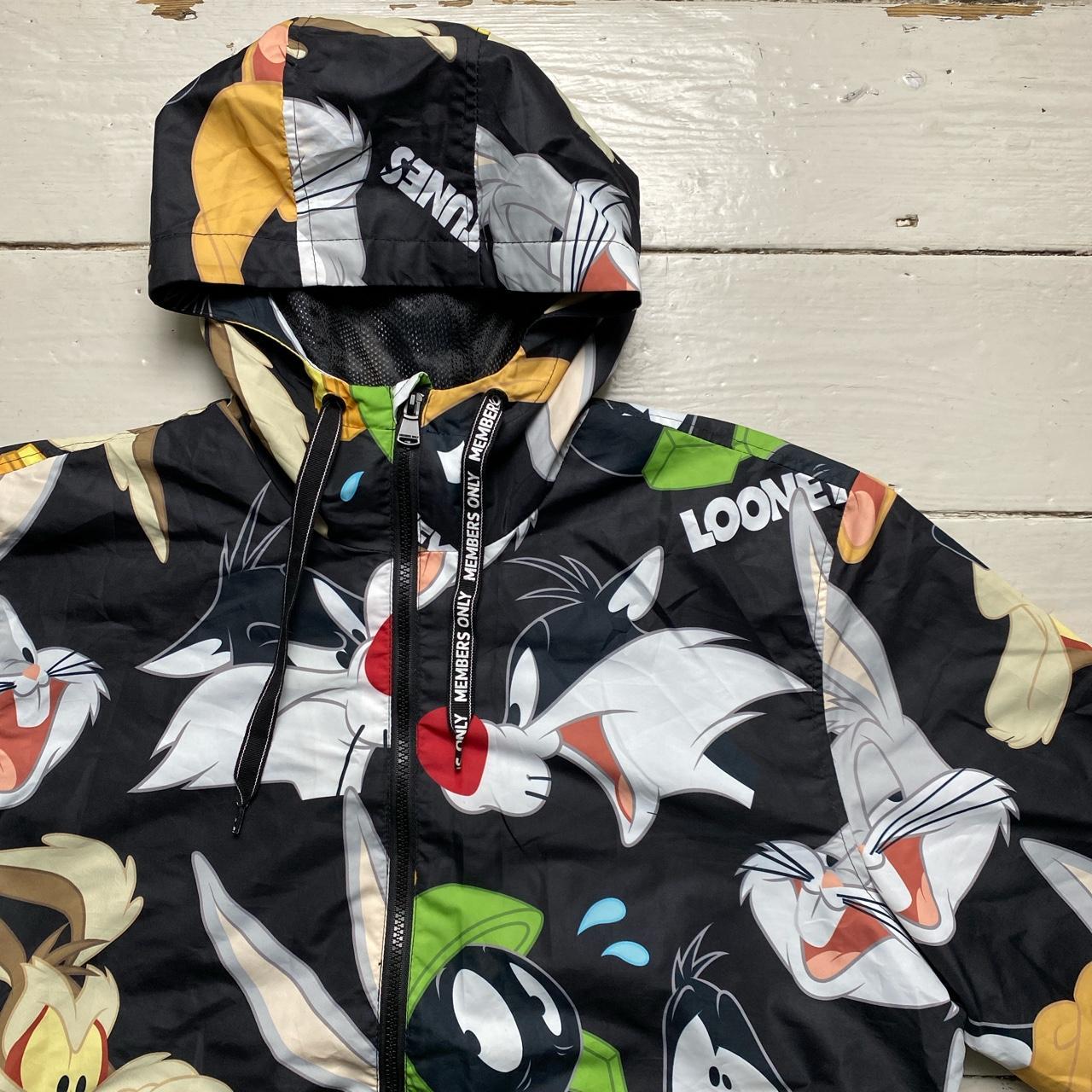 Looney Tunes All Over Print Windbreaker Jacket