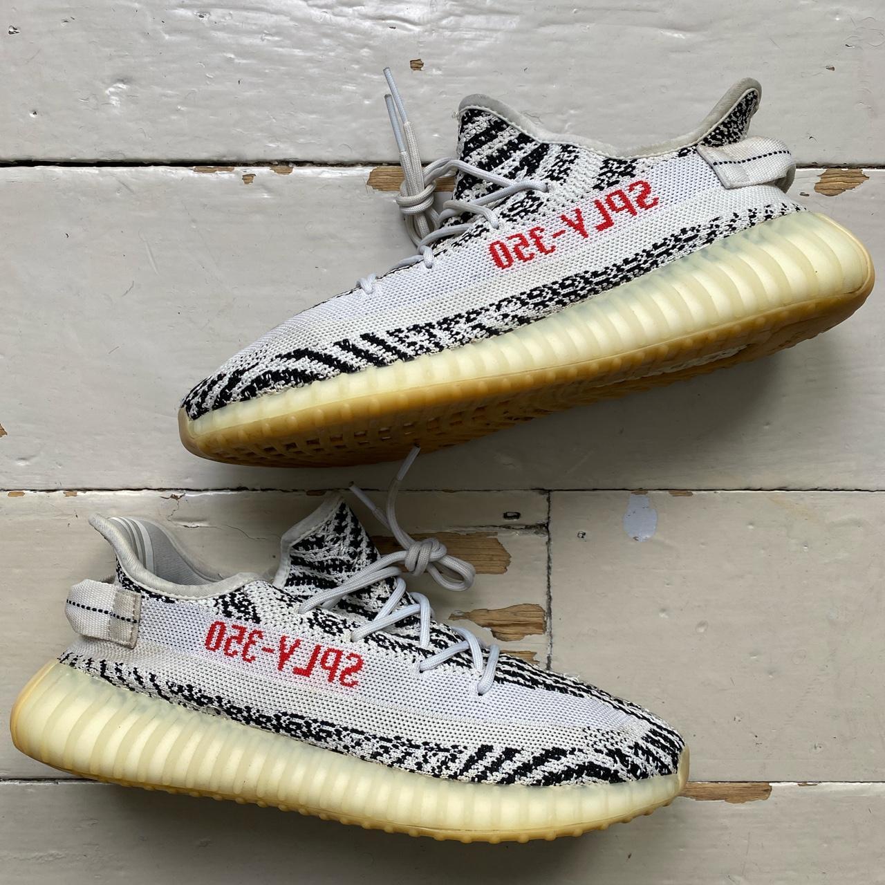 Yeezy 350 V2 Zebra Black and White