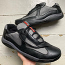 Prada Americas Cup Black and Grey Vintage