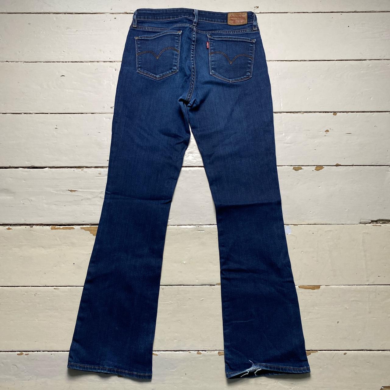 Levis 715 Bootcut Navy Womens Jeans