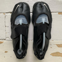 Nike Air Rift Vintage 2009 Leather Black and White Tabi Toe